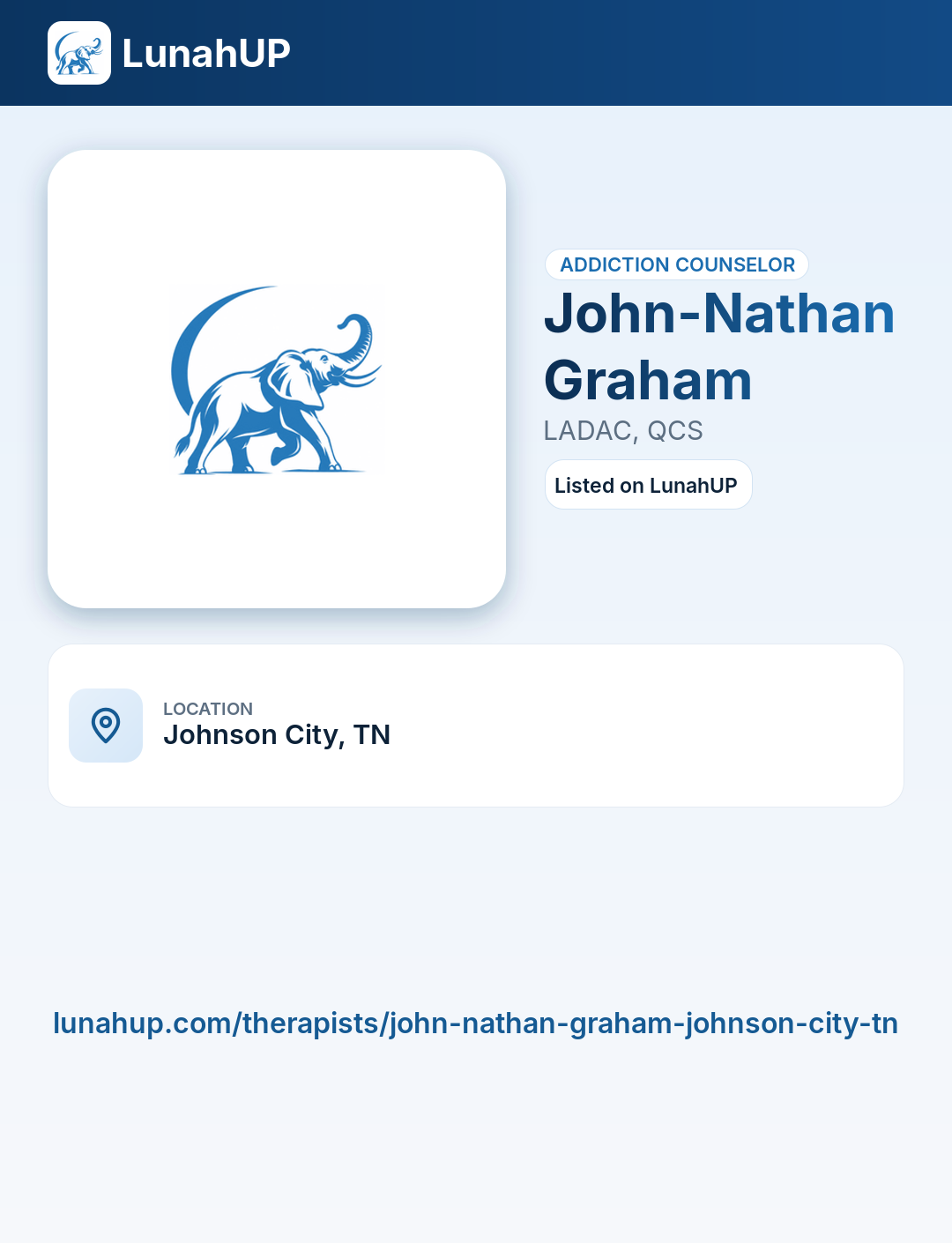 John-Nathan Graham, LADAC, QCS. Addiction counselor. 