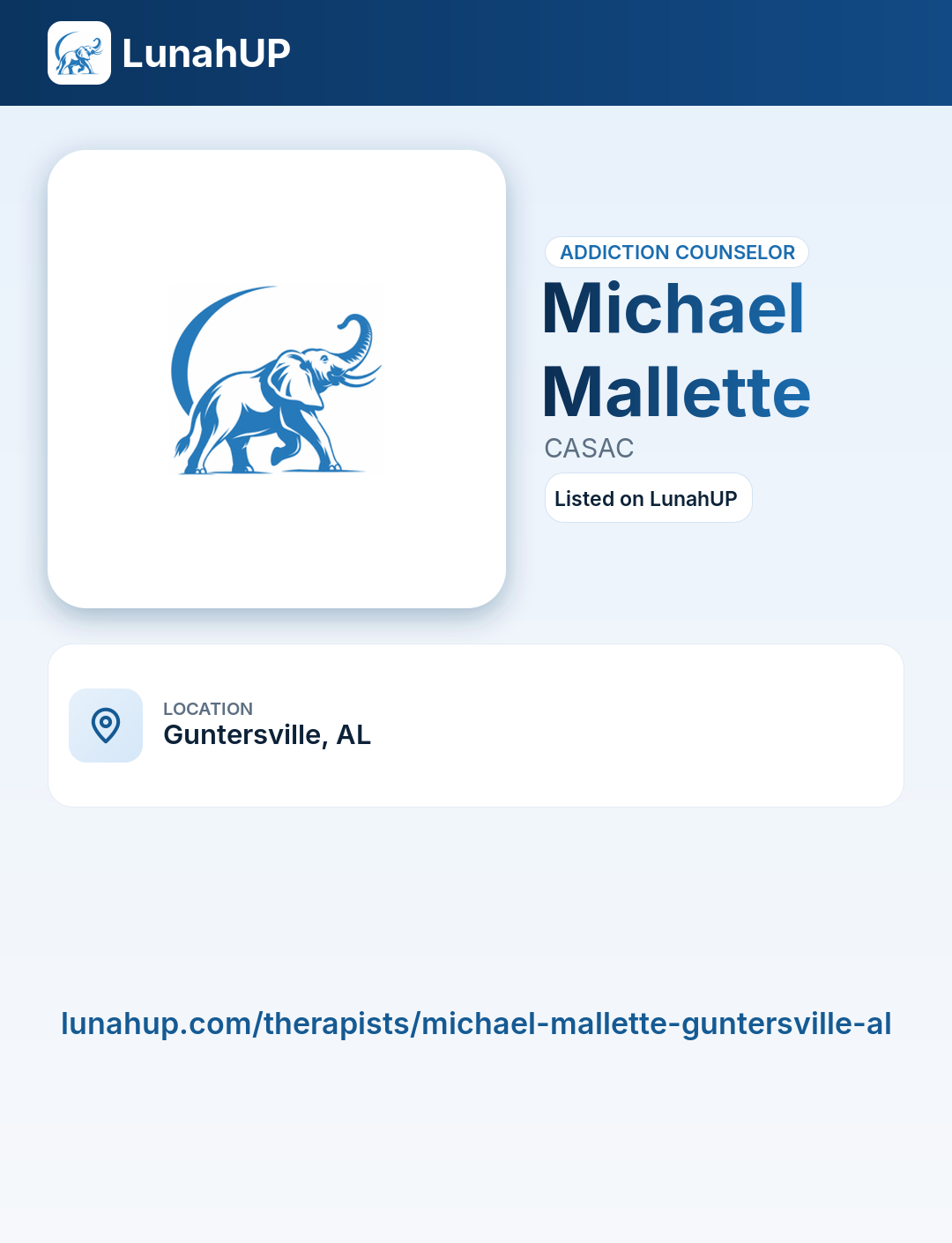 Michael Mallette, CASAC. Addiction counselor. 